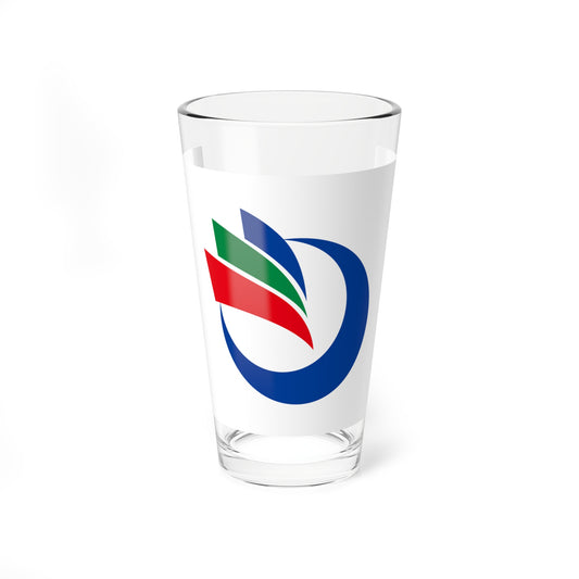 Flag of Koge Fukuoka (Japan) Pint Glass 16oz
