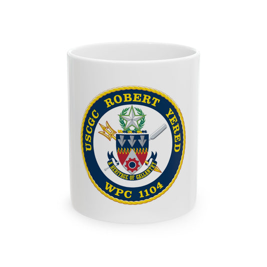 USCGC ROBERT YERED WPC 1104 (U.S. Coast Guard) White Coffee Mug