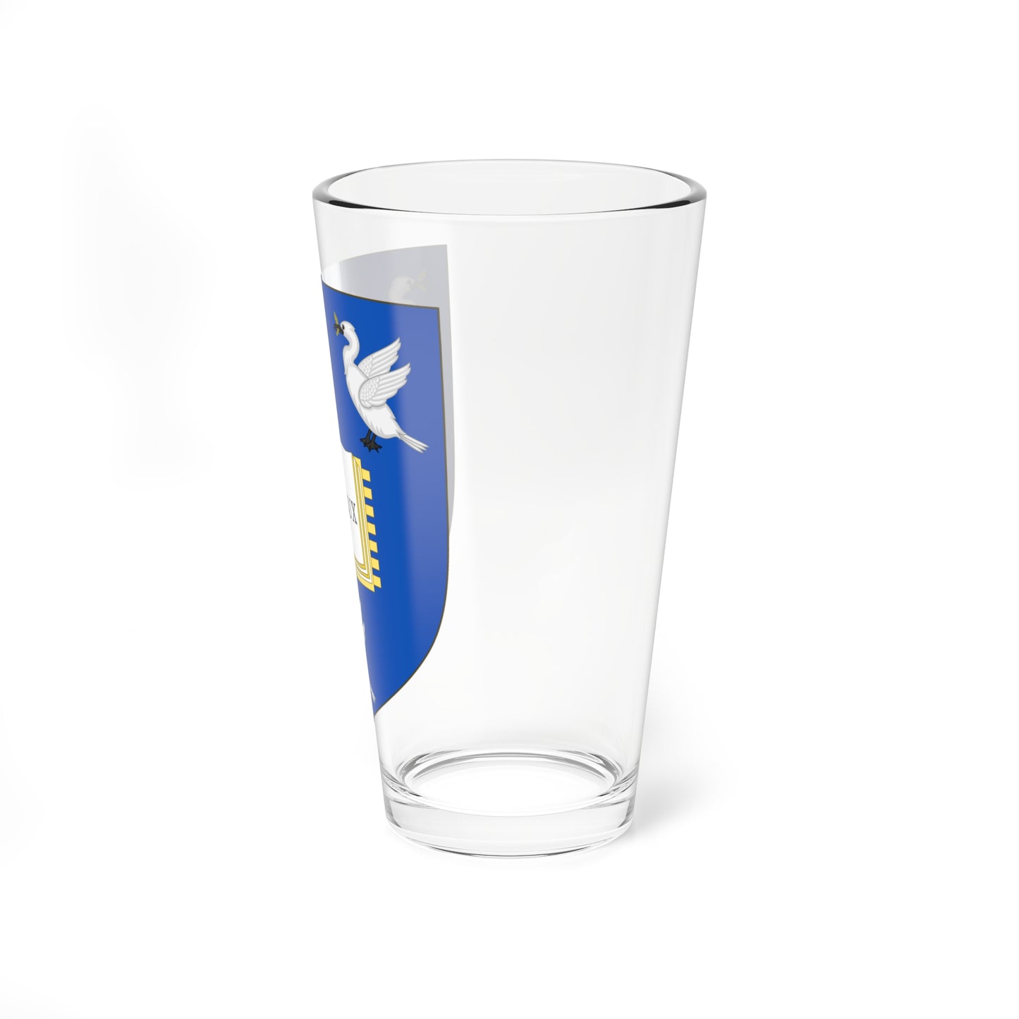 University of Liverpool Arms Shield Only (United Kingdom) (Coat of Arms) Pint Glass 16oz