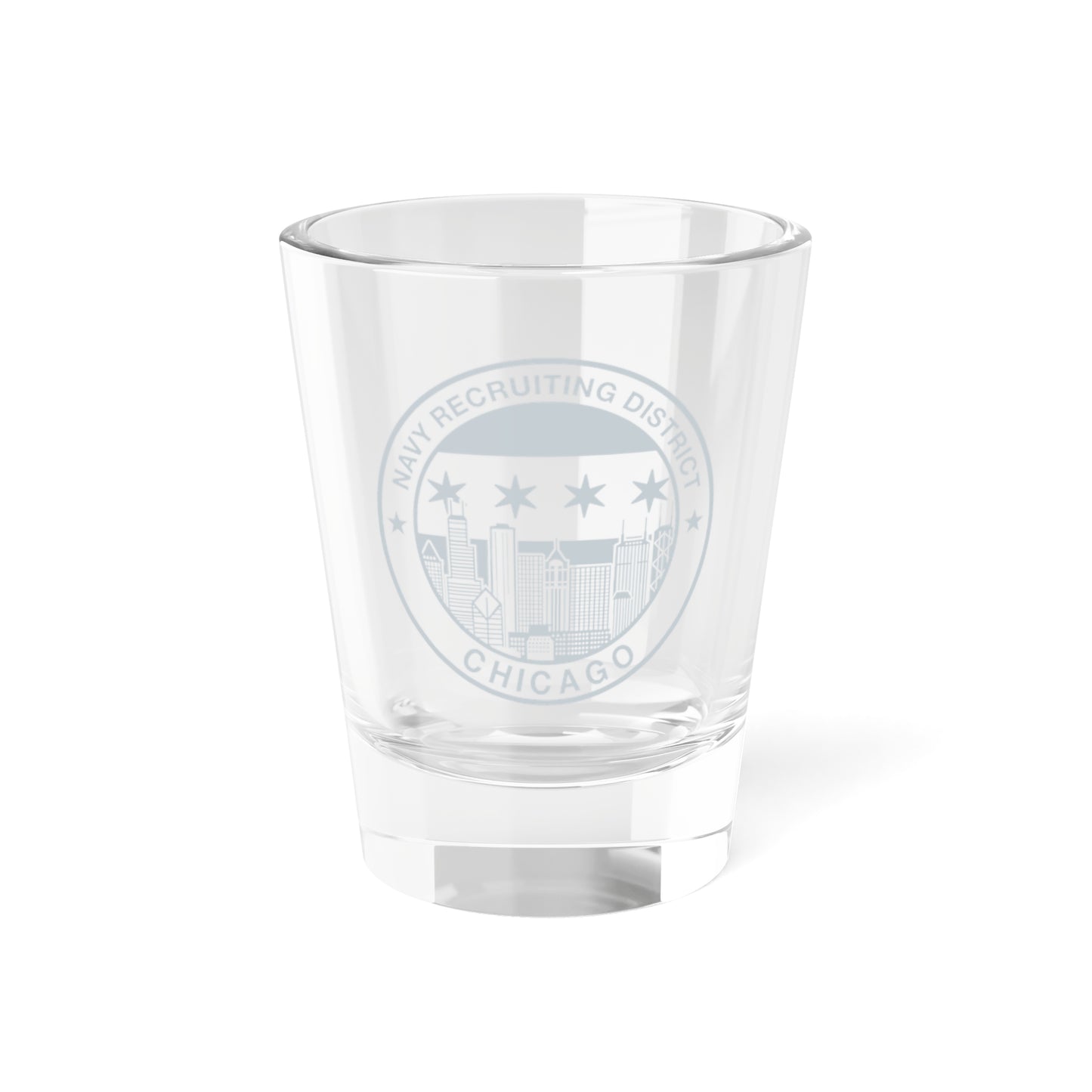 Naval Recruiting District Chicago (U.S. Navy) Shot Glass 1.5oz