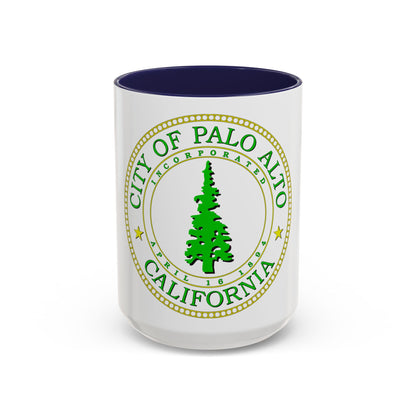 Seal of Palo Alto California - Accent Coffee Mug
