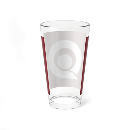Flag of Tagami Niigata 3rd version (Japan) Pint Glass 16oz