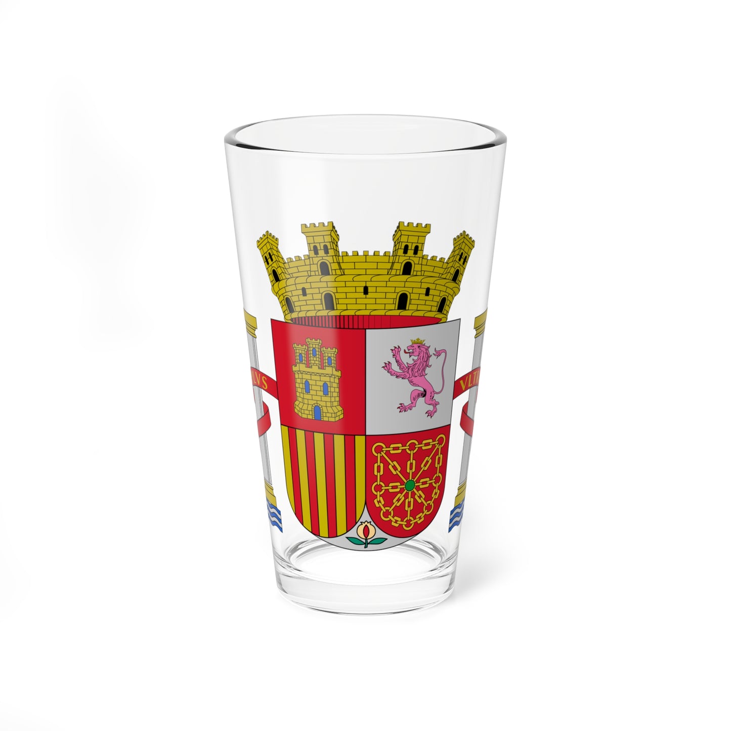 Escudo de la República Española (Spain) (Coat of Arms) Pint Glass 16oz