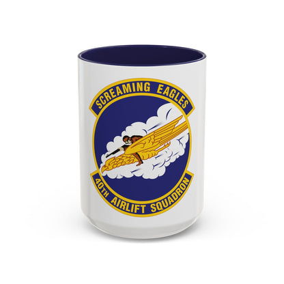 40th Airlift Squadron (U.S. Air Force) Accent Coffee Mug