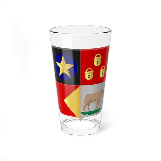 Sloten NH-wapen (Netherlands) (Coat of Arms) Pint Glass 16oz