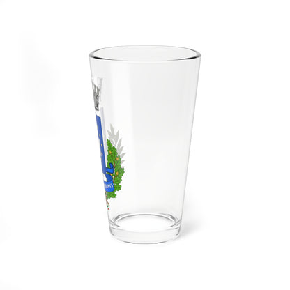 Massimino Italia-Stemma (Italy) (Coat of Arms) Pint Glass 16oz