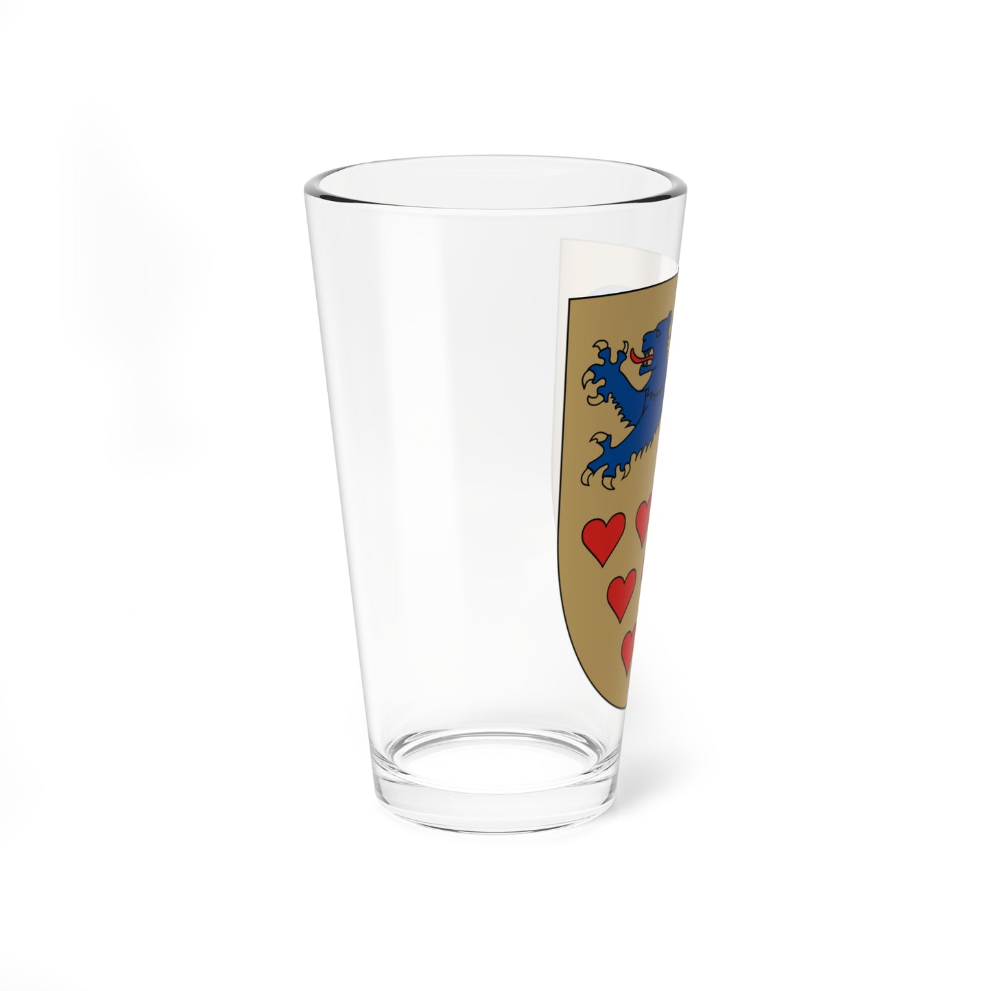 De Gothers våben (Denmark) (Coat of Arms) Pint Glass 16oz