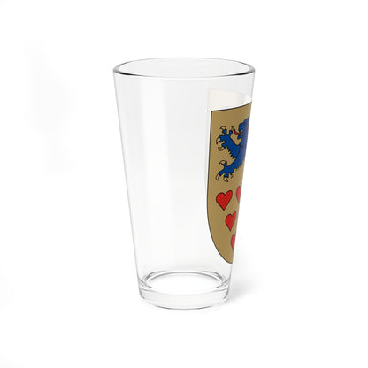 De Gothers våben (Denmark) (Coat of Arms) Pint Glass 16oz