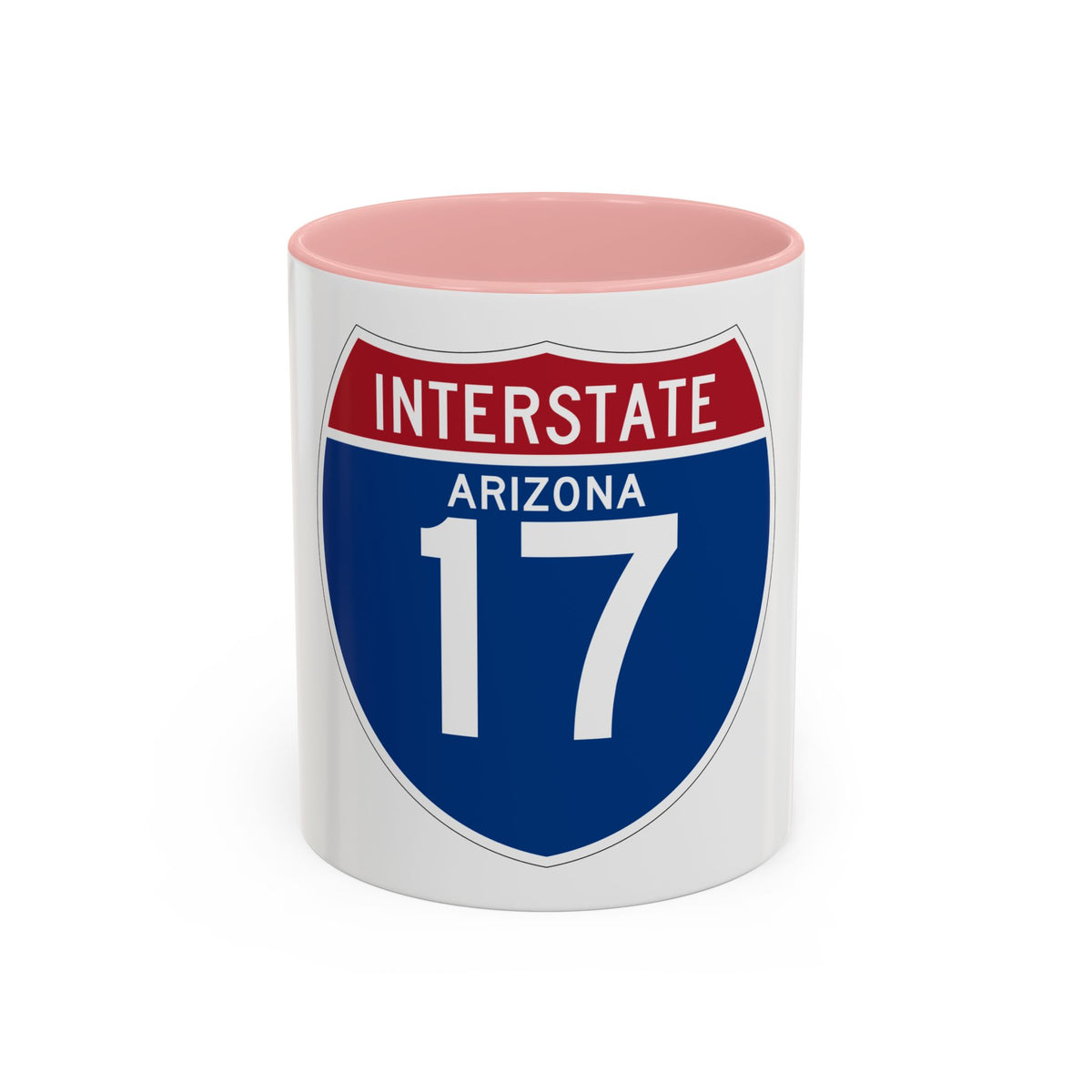 Interstate 17 (U.S. Highways) Accent Coffee Mug