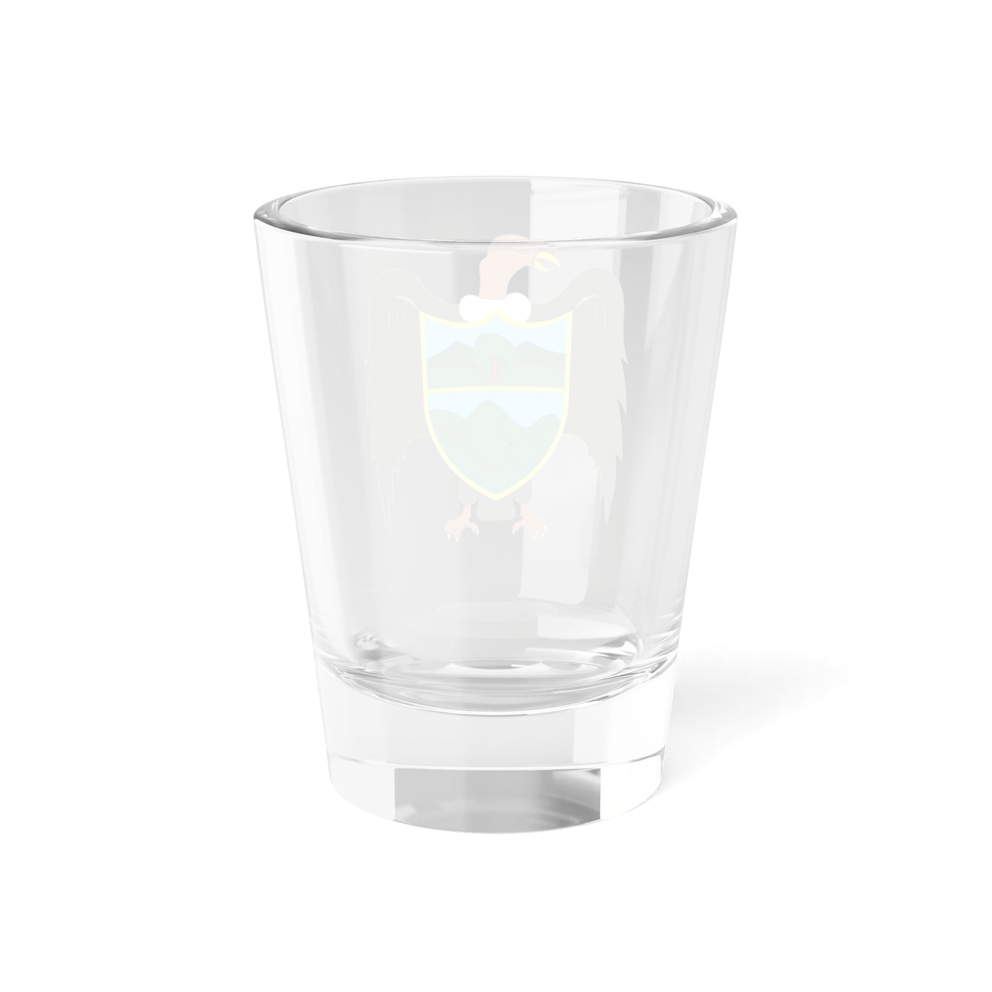 Escudo Mariscal Luzuriaga (Peru) (Coat of Arms) Shot Glass 1.5oz