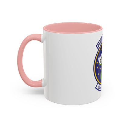 95th Airlift Squadron (U.S. Air Force) Accent Coffee Mug