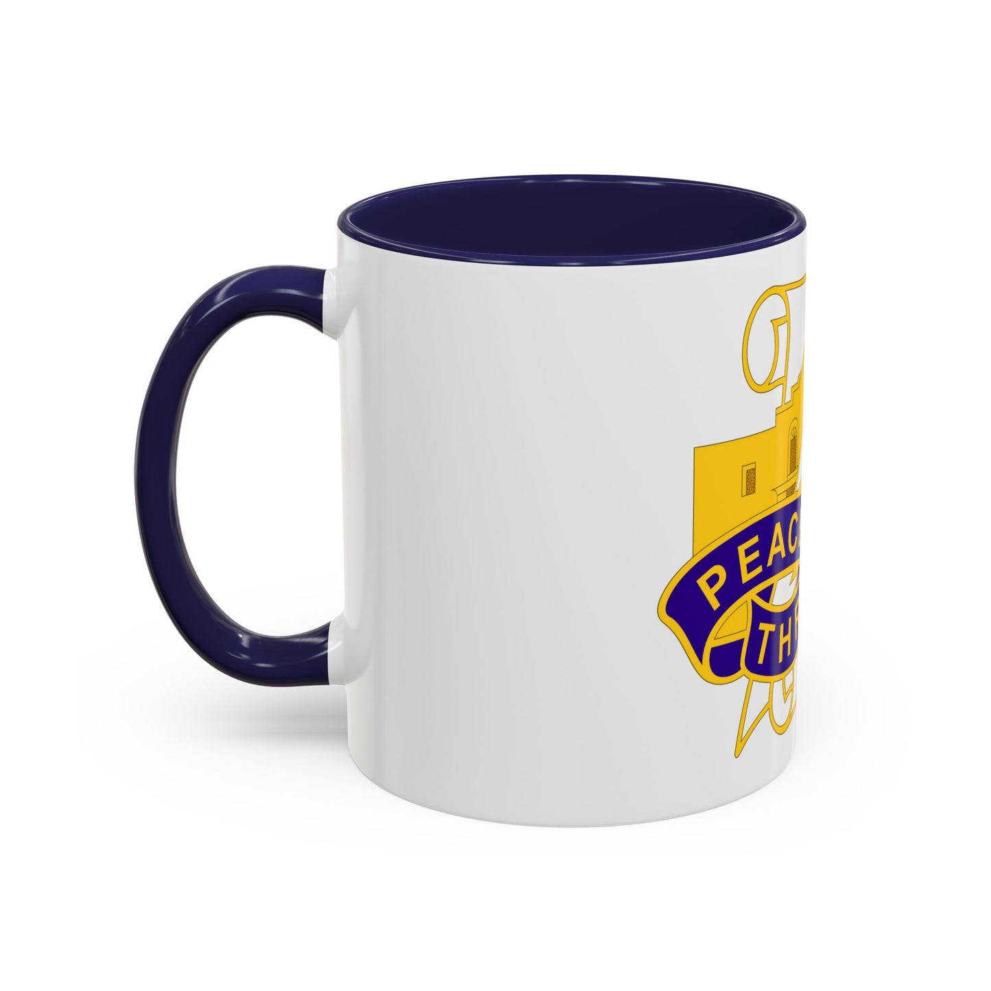 321 Civil Affairs Brigade 2 (U.S. Army) Accent Coffee Mug
