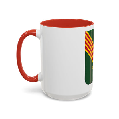 4th Security Force Assistance Brigade v2 (U.S. Army) Accent Coffee Mug