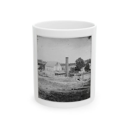 Atlanta, Georgia (Vicinity). Bomb-Proof Shelter (U.S. Civil War) White Coffee Mug