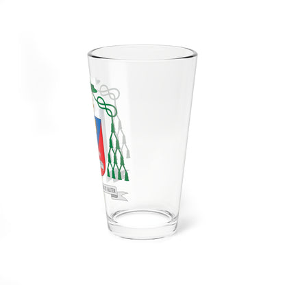Escudo de Francisco José Prieto Fernández.arzobispo (Spain) (Coat of Arms) Pint Glass 16oz