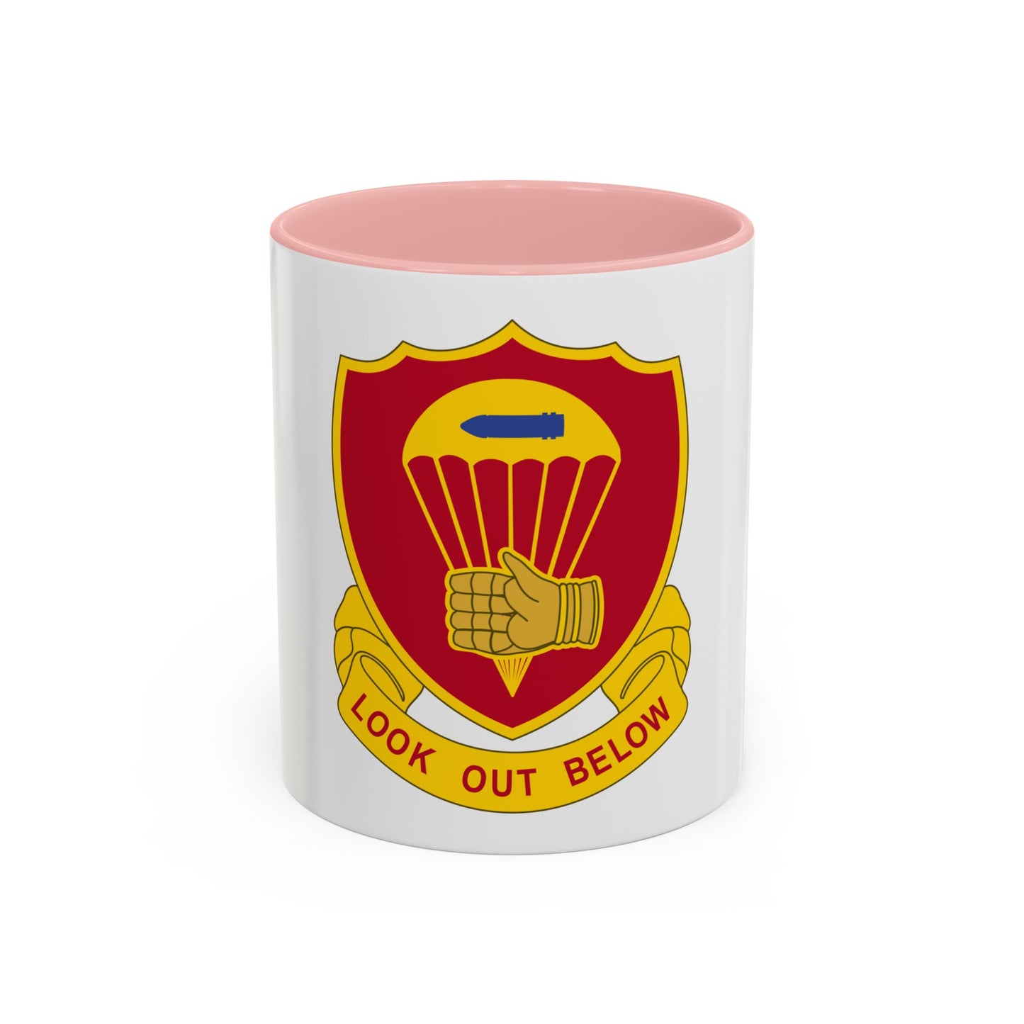 376 Airborne Field Artillery Battalion (U.S. Army) Accent Coffee Mug