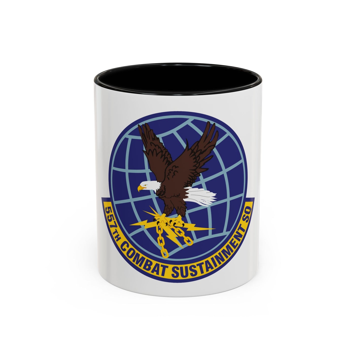 557th Combat Sustainment Squadron (U.S. Air Force) Accent Coffee Mug