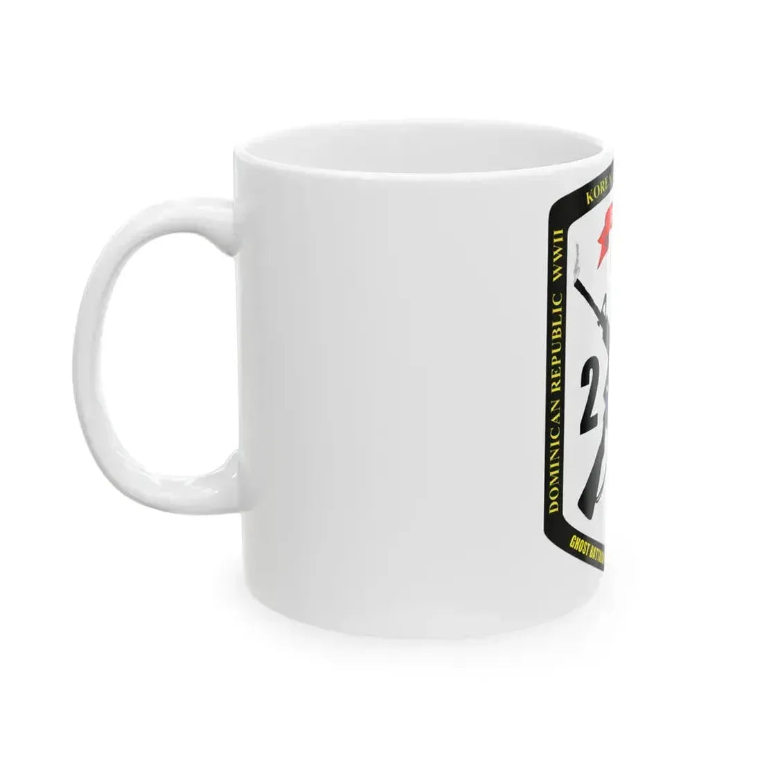 44593 (USMC) White Coffee Mug - Go Mug Yourself