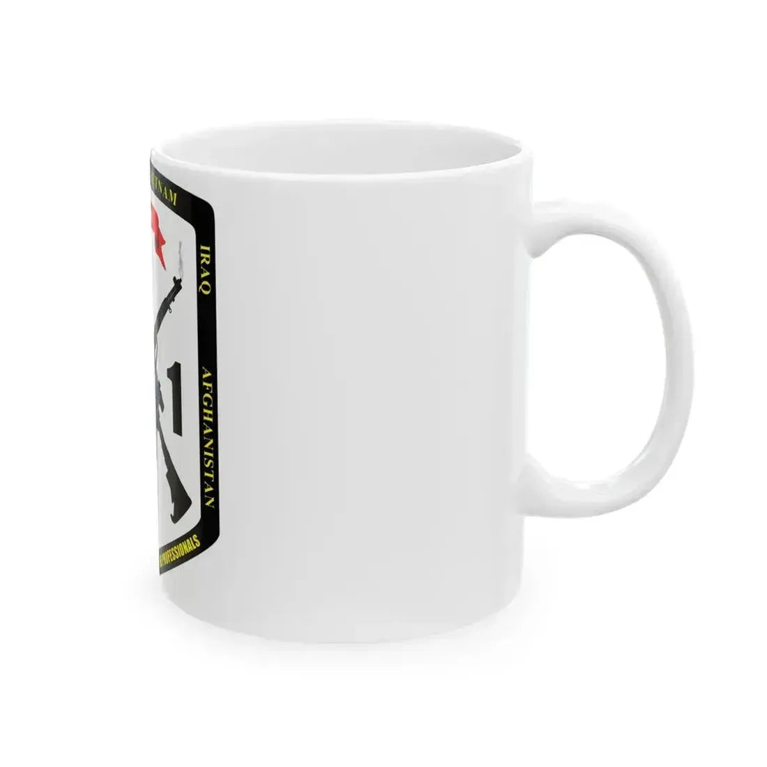 44593 (USMC) White Coffee Mug - Go Mug Yourself