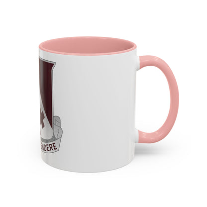 327 Medical Battalion (U.S. Army) Accent Coffee Mug