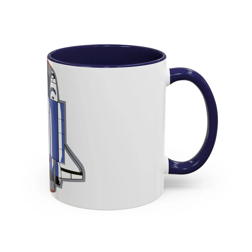 STS 80 (NASA) Accent Coffee Mug-Go Mug Yourself