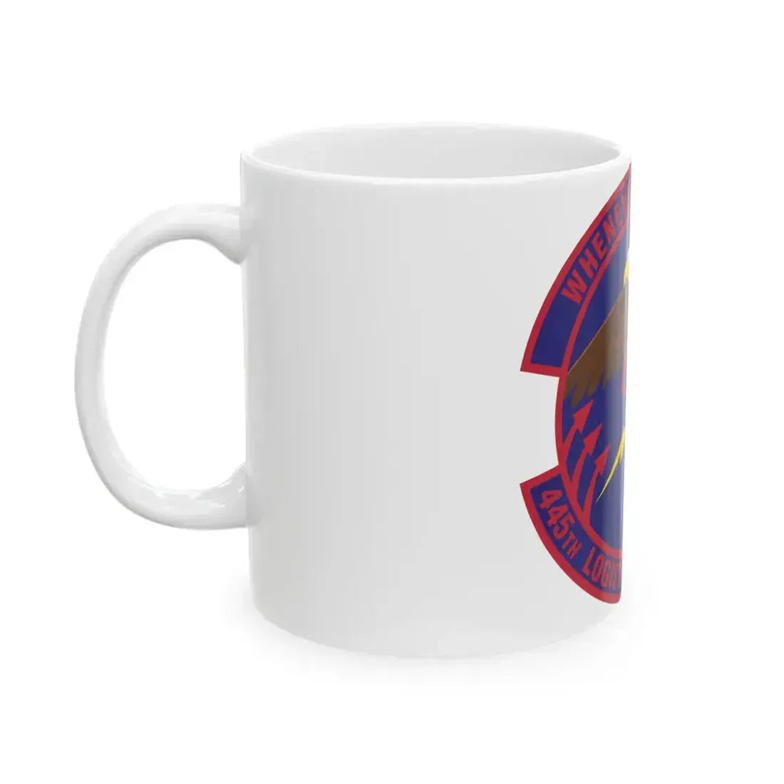 445th Logistics Readiness Squadron (U.S. Air Force) White Coffee Mug - Go Mug Yourself