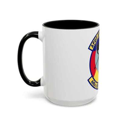 445th Operations Support Squadron (U.S. Air Force) Accent Coffee Mug - Go Mug Yourself