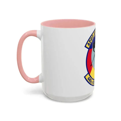 445th Operations Support Squadron (U.S. Air Force) Accent Coffee Mug - Go Mug Yourself