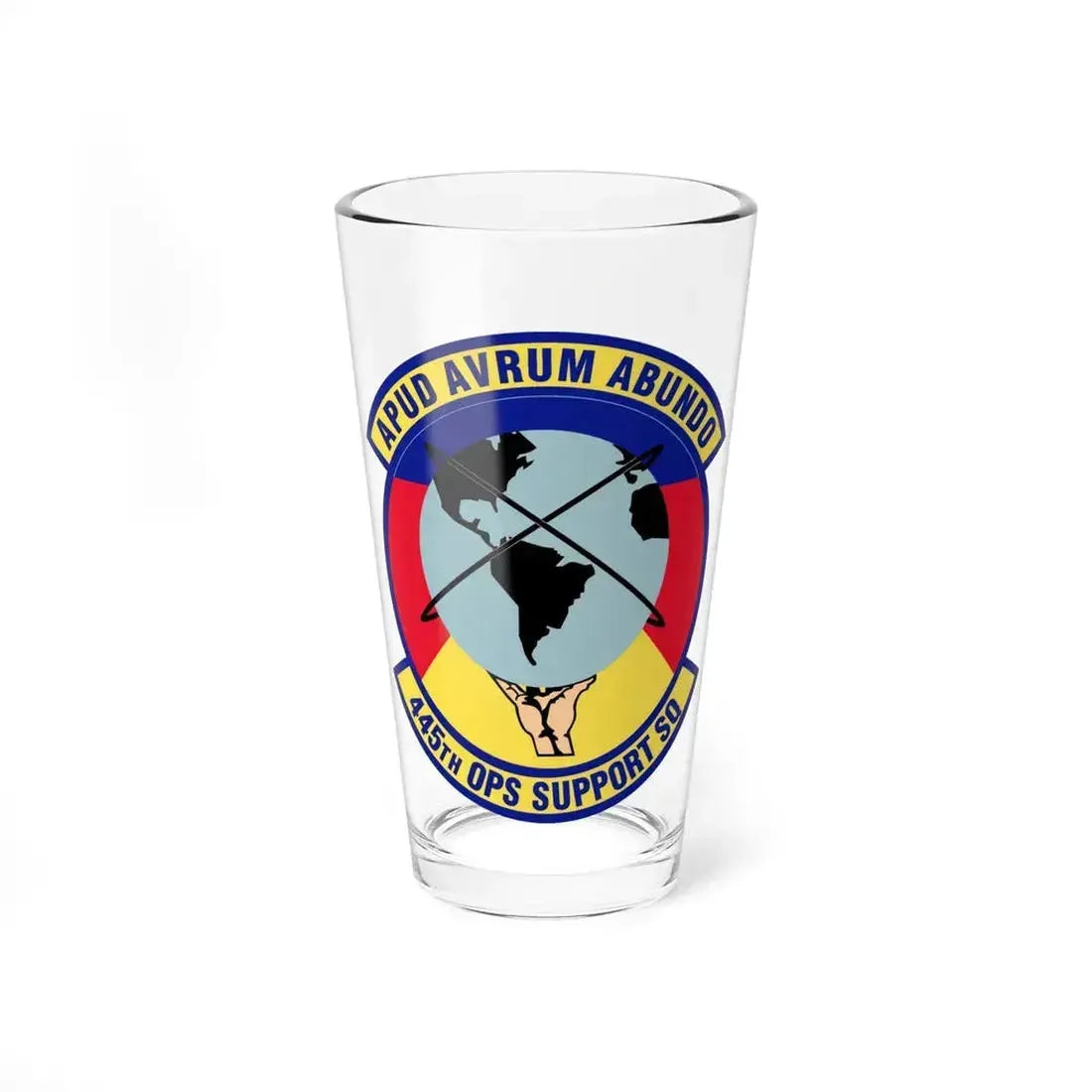 445th Operations Support Squadron (U.S. Air Force) Pint Glass 16oz 16oz - Go Mug Yourself