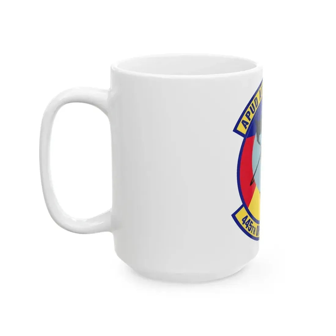 445th Operations Support Squadron (U.S. Air Force) White Coffee Mug - Go Mug Yourself