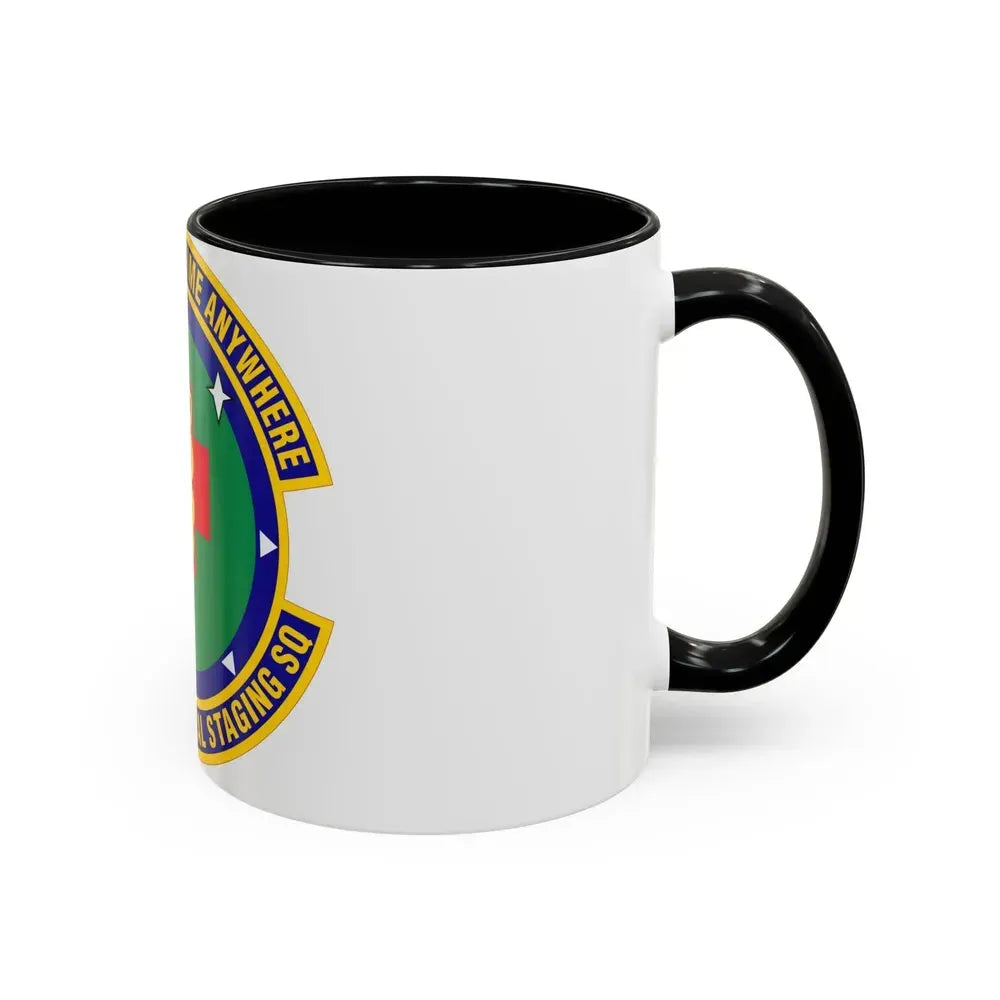 446 Aeromedical Staging Squadron AFRC (U.S. Air Force) Accent Coffee Mug - Go Mug Yourself