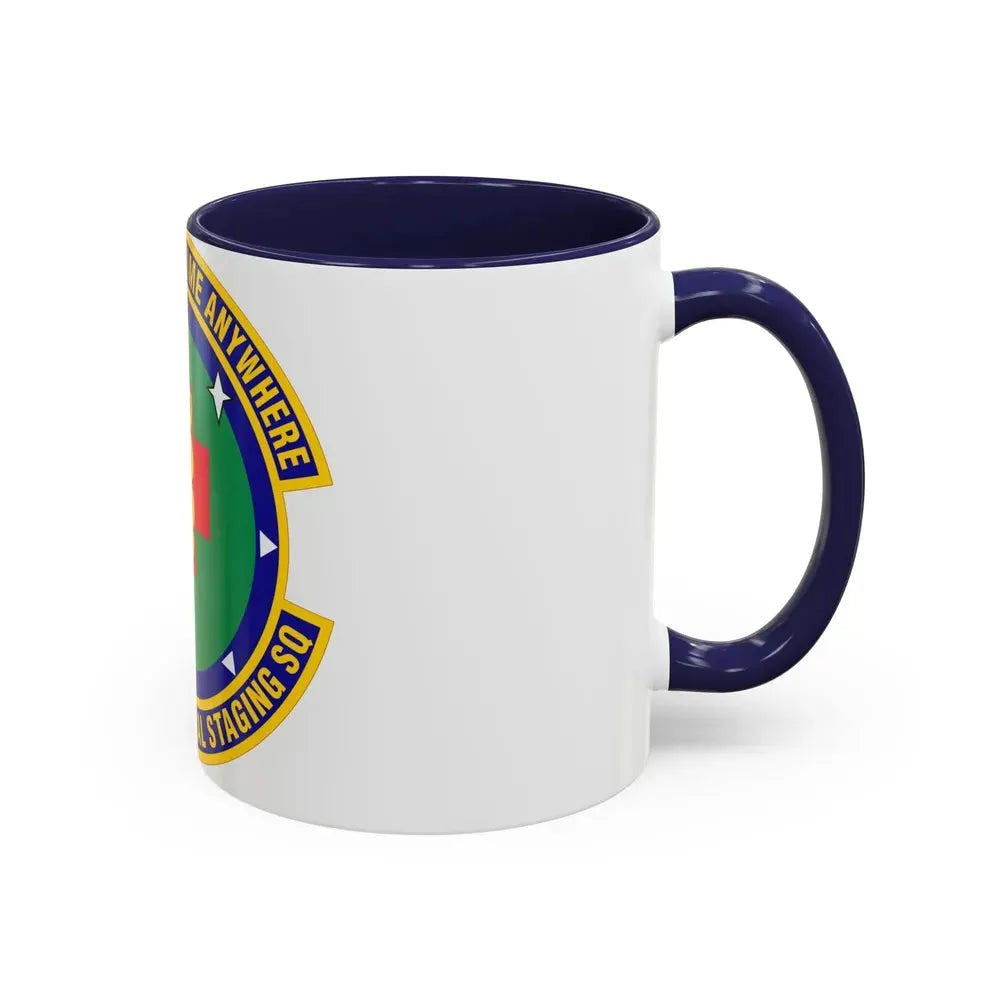 446 Aeromedical Staging Squadron AFRC (U.S. Air Force) Accent Coffee Mug - Go Mug Yourself