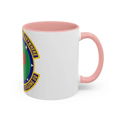 446 Aeromedical Staging Squadron AFRC (U.S. Air Force) Accent Coffee Mug - Go Mug Yourself
