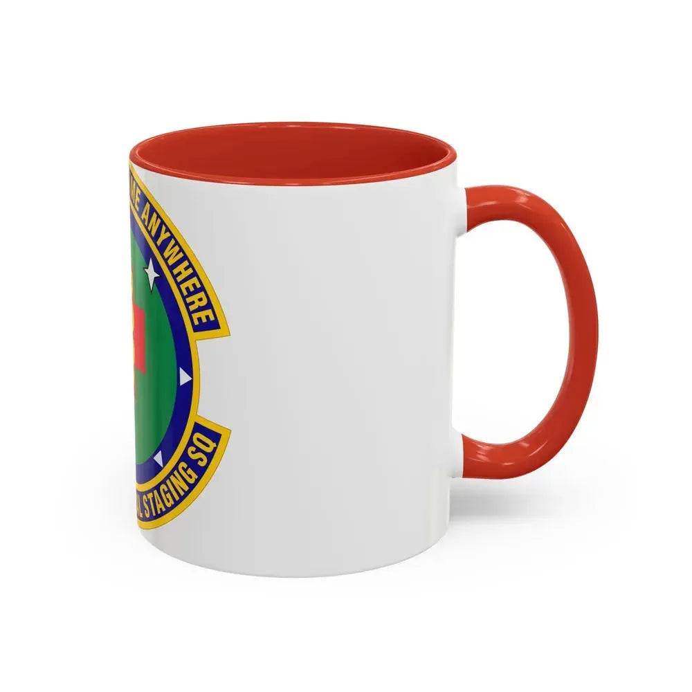 446 Aeromedical Staging Squadron AFRC (U.S. Air Force) Accent Coffee Mug - Go Mug Yourself
