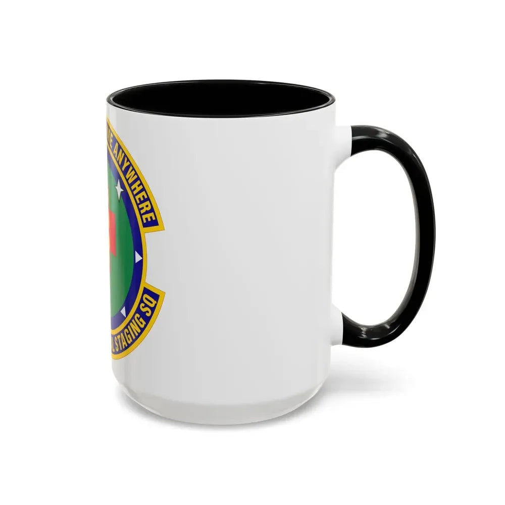 446 Aeromedical Staging Squadron AFRC (U.S. Air Force) Accent Coffee Mug - Go Mug Yourself