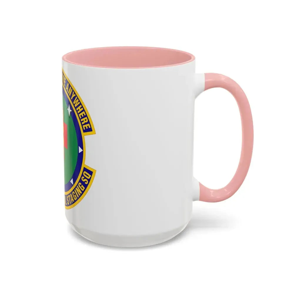 446 Aeromedical Staging Squadron AFRC (U.S. Air Force) Accent Coffee Mug - Go Mug Yourself
