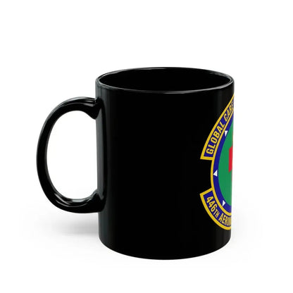 446 Aeromedical Staging Squadron AFRC (U.S. Air Force) Black Coffee Mug - Go Mug Yourself