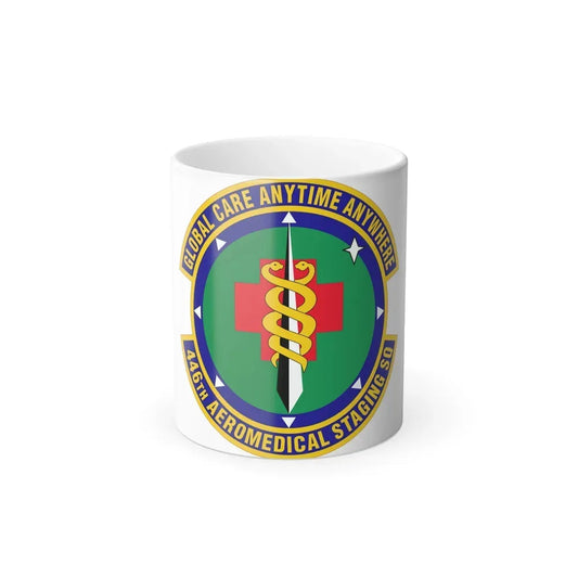 446 Aeromedical Staging Squadron AFRC (U.S. Air Force) Color Changing Coffee Mug 11oz - Go Mug Yourself
