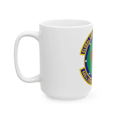 446 Aeromedical Staging Squadron AFRC (U.S. Air Force) White Coffee Mug - Go Mug Yourself