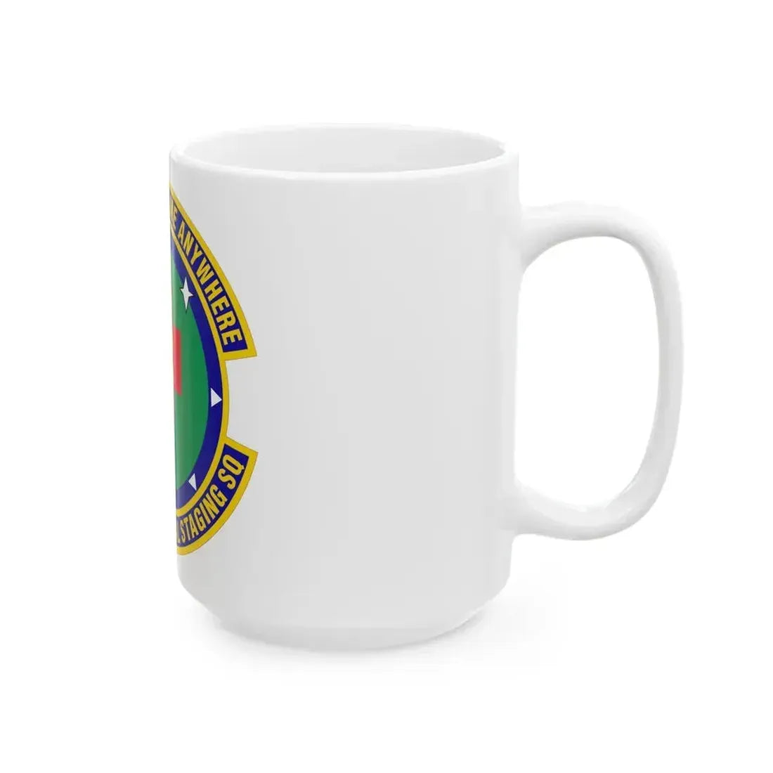 446 Aeromedical Staging Squadron AFRC (U.S. Air Force) White Coffee Mug - Go Mug Yourself