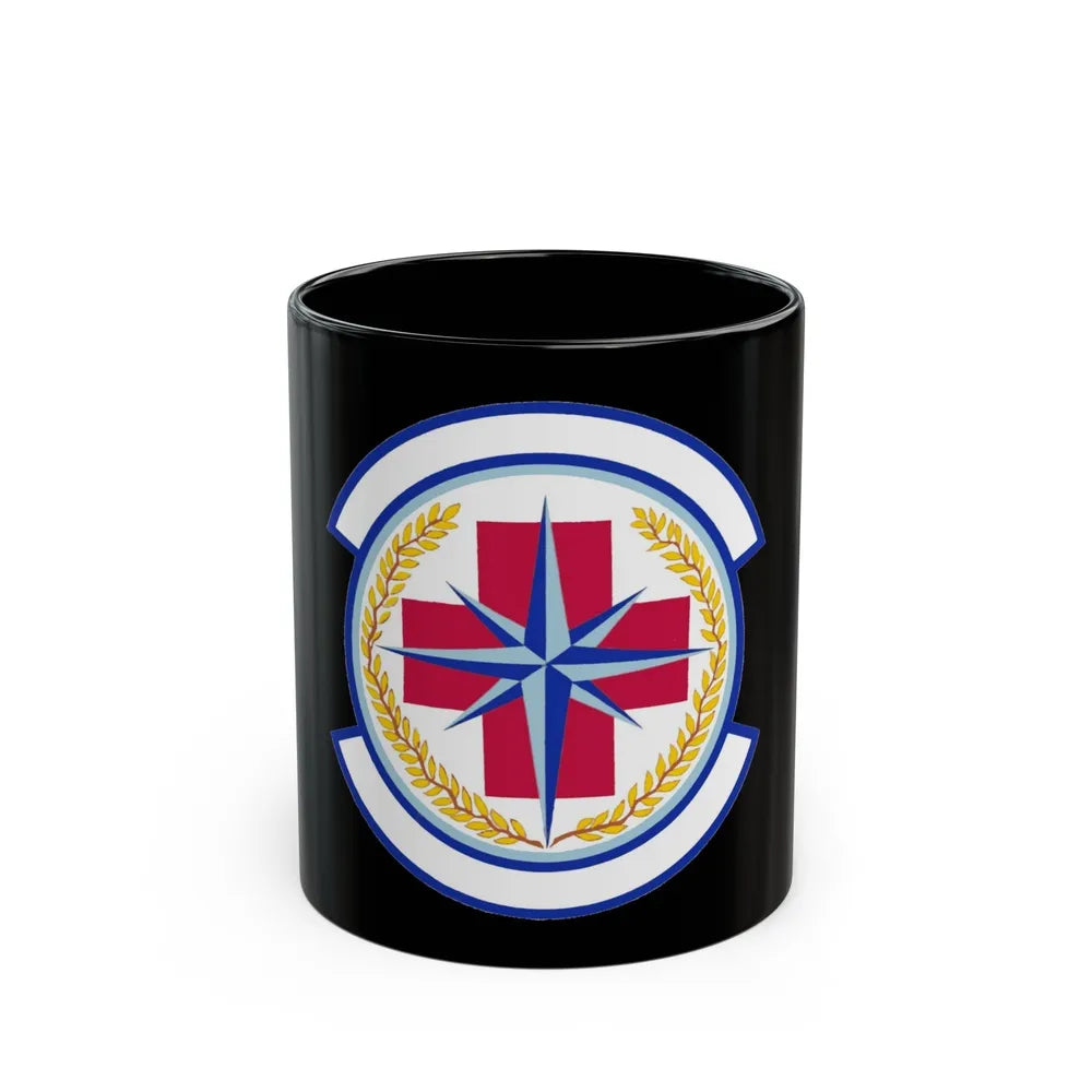 446 Aerospace Medicine Squadron AFRC (U.S. Air Force) Black Coffee Mug-11oz-Go Mug Yourself