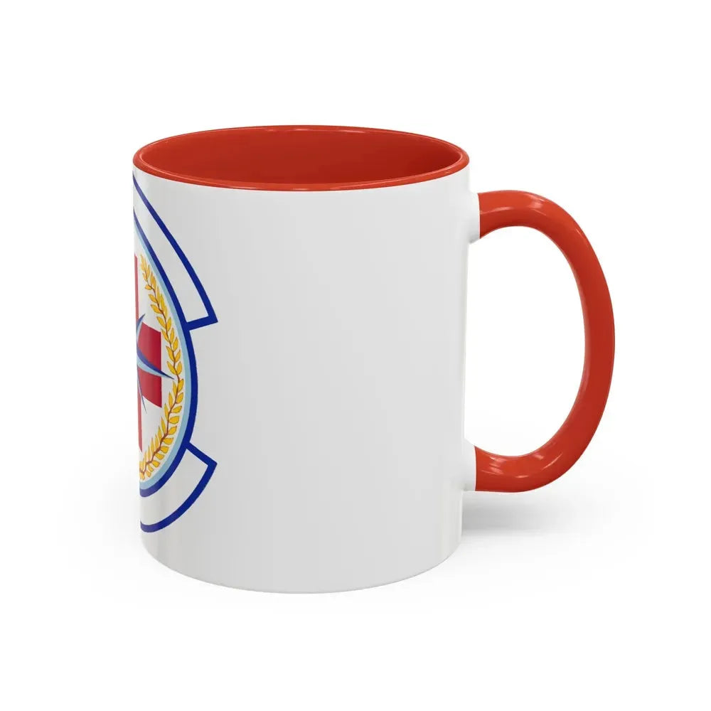 446 Aerospace Medicine Squadron AFRC (U.S. Air Force) Accent Coffee Mug - Go Mug Yourself