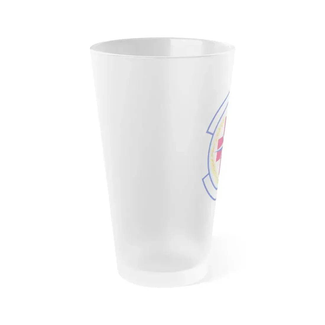 446 Aerospace Medicine Squadron AFRC (U.S. Air Force) Frosted Pint Glass 16oz - Go Mug Yourself