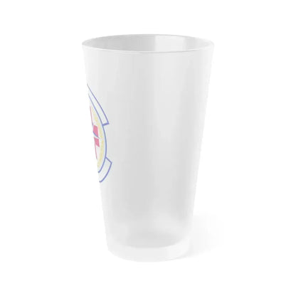 446 Aerospace Medicine Squadron AFRC (U.S. Air Force) Frosted Pint Glass 16oz - Go Mug Yourself
