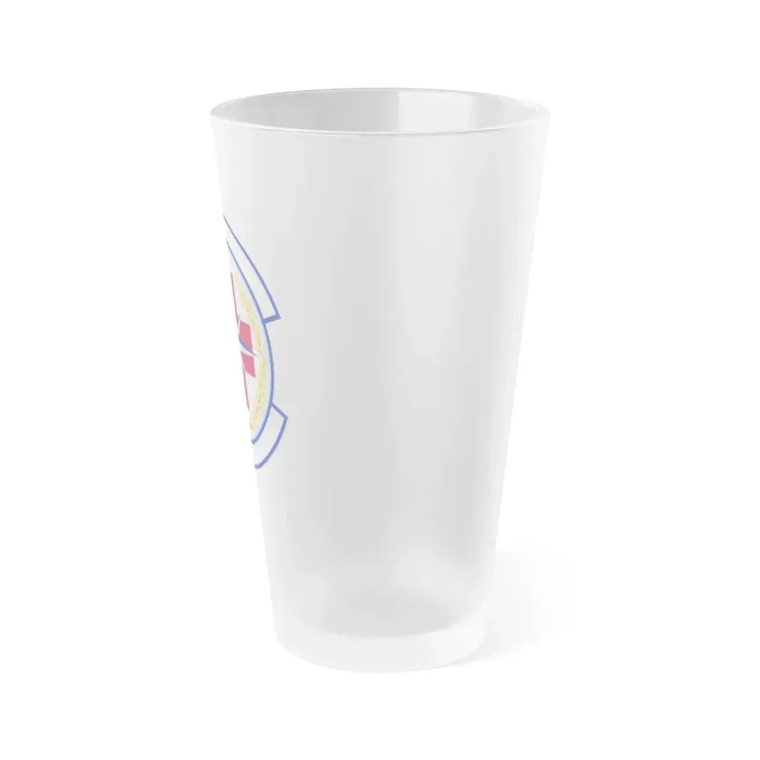 446 Aerospace Medicine Squadron AFRC (U.S. Air Force) Frosted Pint Glass 16oz - Go Mug Yourself