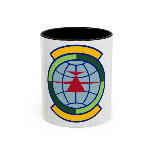 446 Maintenance Squadron (U.S. Air Force) Accent Coffee Mug 11oz Black - Go Mug Yourself