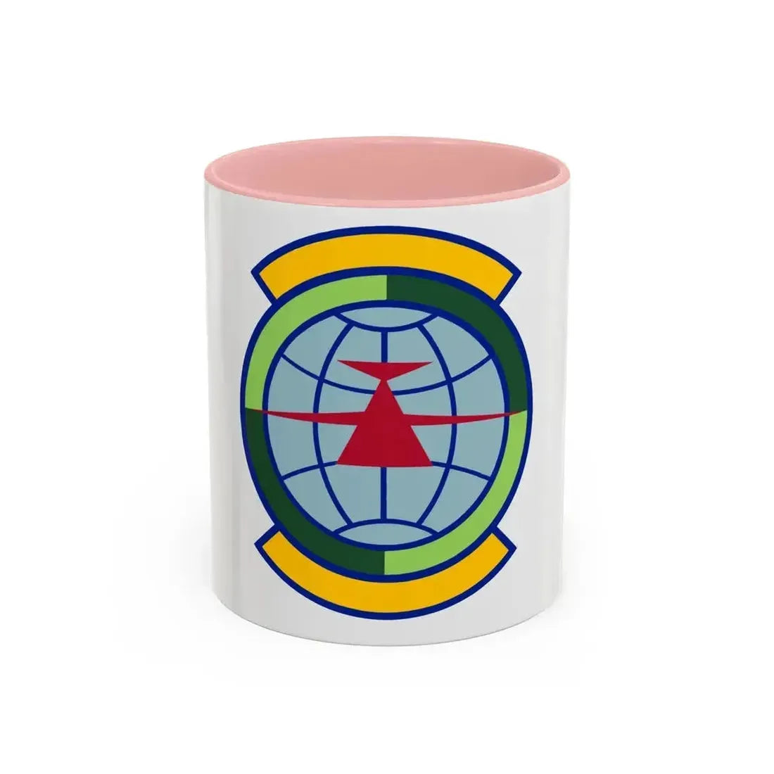446 Maintenance Squadron (U.S. Air Force) Accent Coffee Mug 11oz Pink - Go Mug Yourself