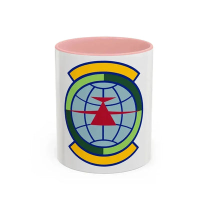 446 Maintenance Squadron (U.S. Air Force) Accent Coffee Mug 11oz Pink - Go Mug Yourself