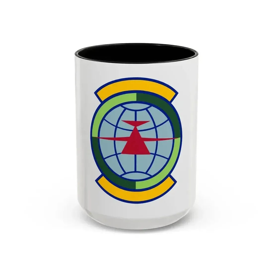 446 Maintenance Squadron (U.S. Air Force) Accent Coffee Mug 15oz Black - Go Mug Yourself