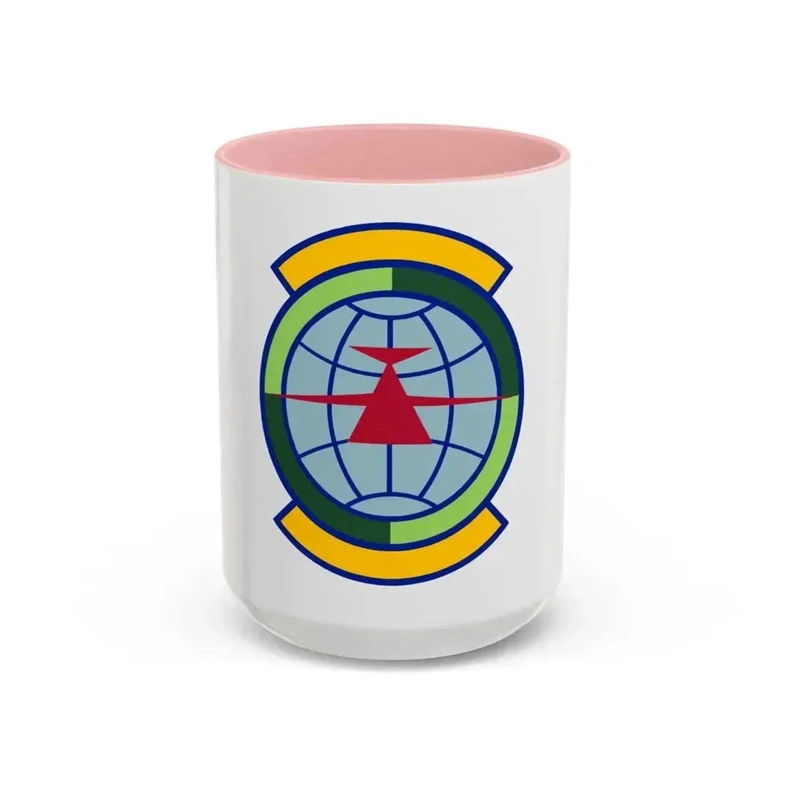 446 Maintenance Squadron (U.S. Air Force) Accent Coffee Mug 15oz Pink - Go Mug Yourself